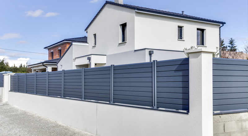 cloture maison neuve Clôturer le terrain d'une maison neuve
