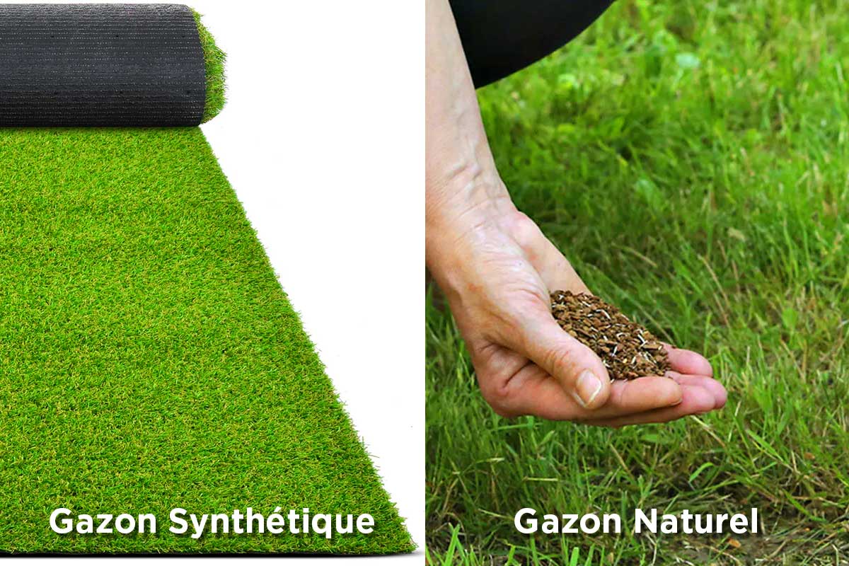 Gazon en rouleau naturel où synthétique avec Nantes Gazon