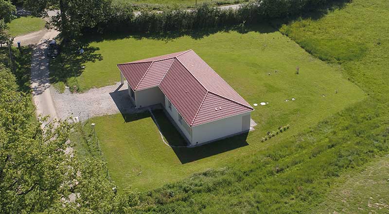 maison neuve à cloturer Clôturer le terrain d'une maison neuve