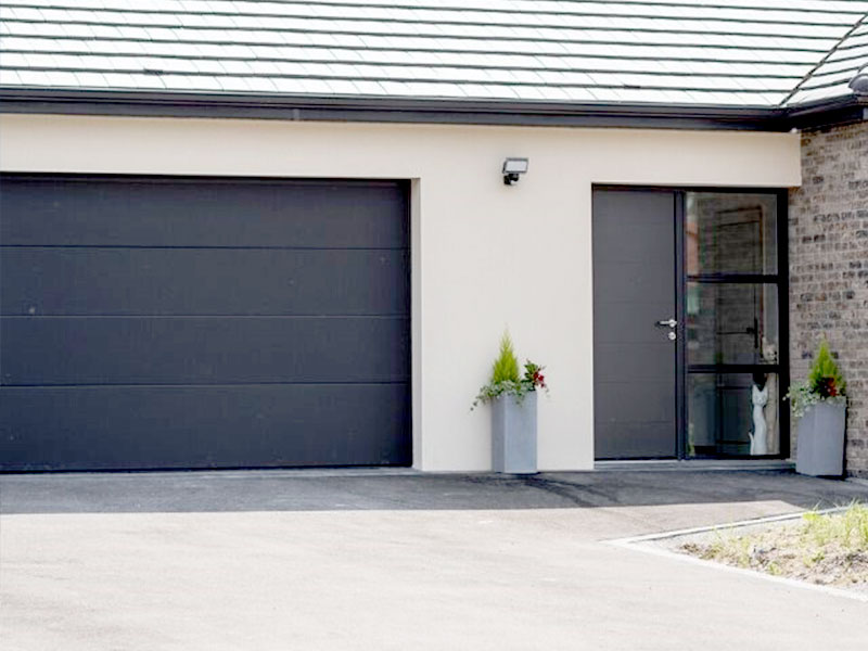 Choisir porte de garage maison neuve - Sectionnelle Coulissante Basculante Enroulable