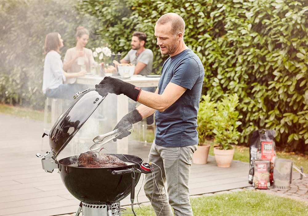 Barbecue jardin maison neuve