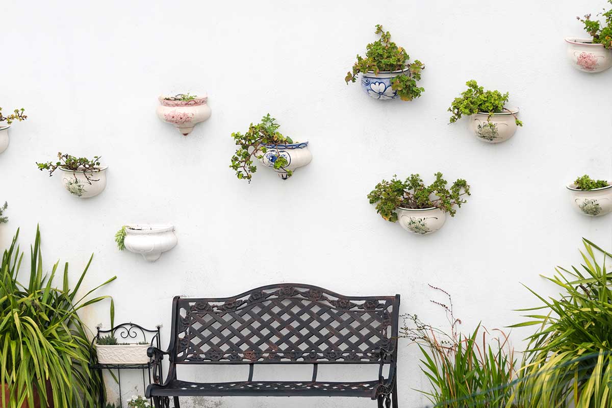 décoration verticale de jardin Décoration jardin d’une maison neuve + décoration verticale