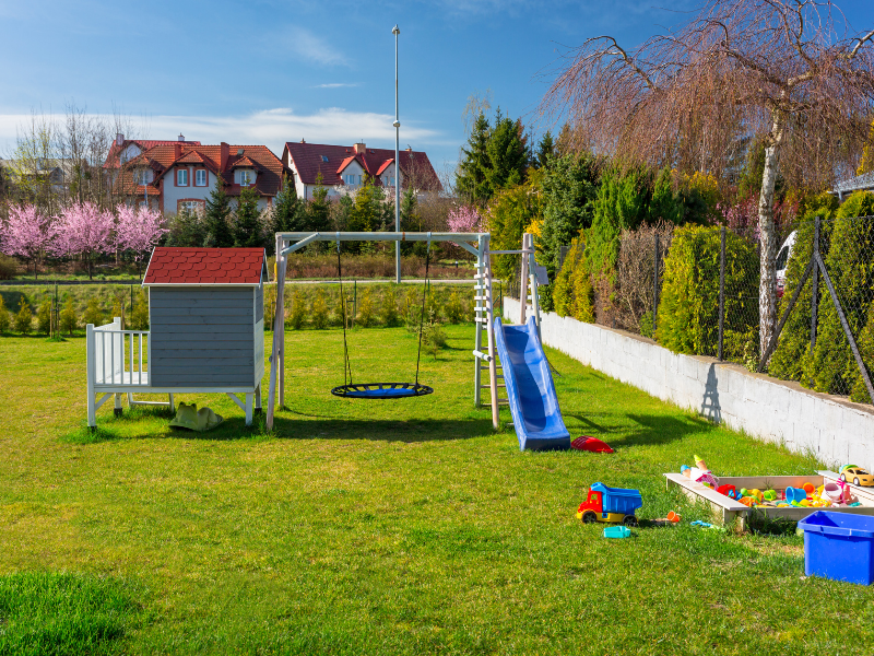 jeu extérieur enfant 2 aire de jeux jardin
