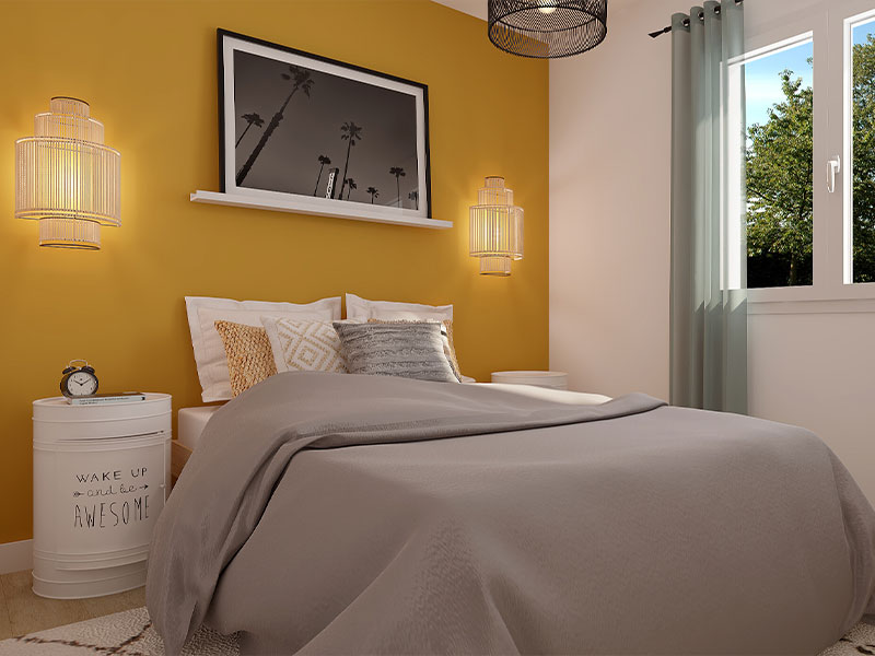 Quelles sont les couleurs tendances pour decorer une maison neuve jaune