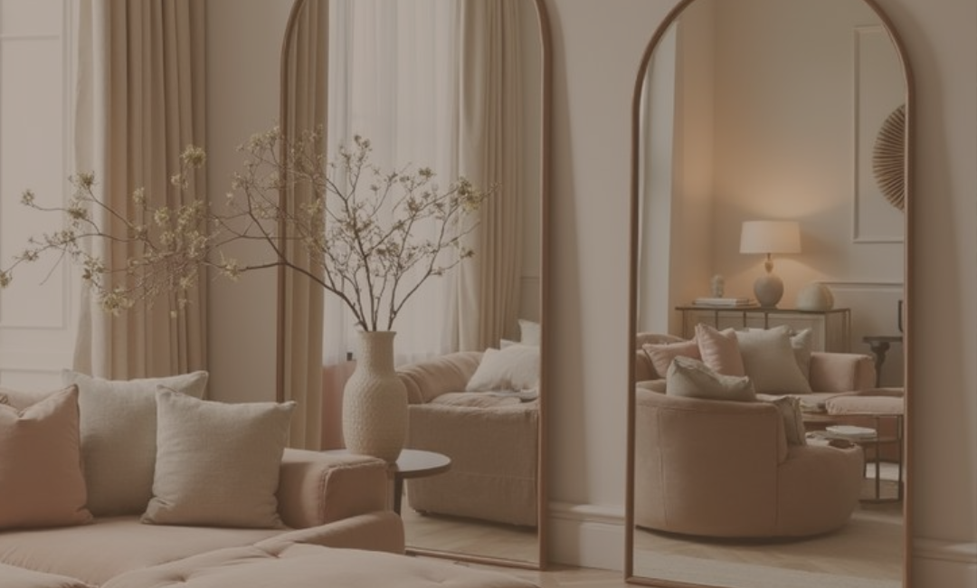 visuel d'un salon avec une décoration moderne