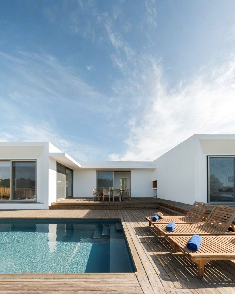 Villa contemporaine plain pied