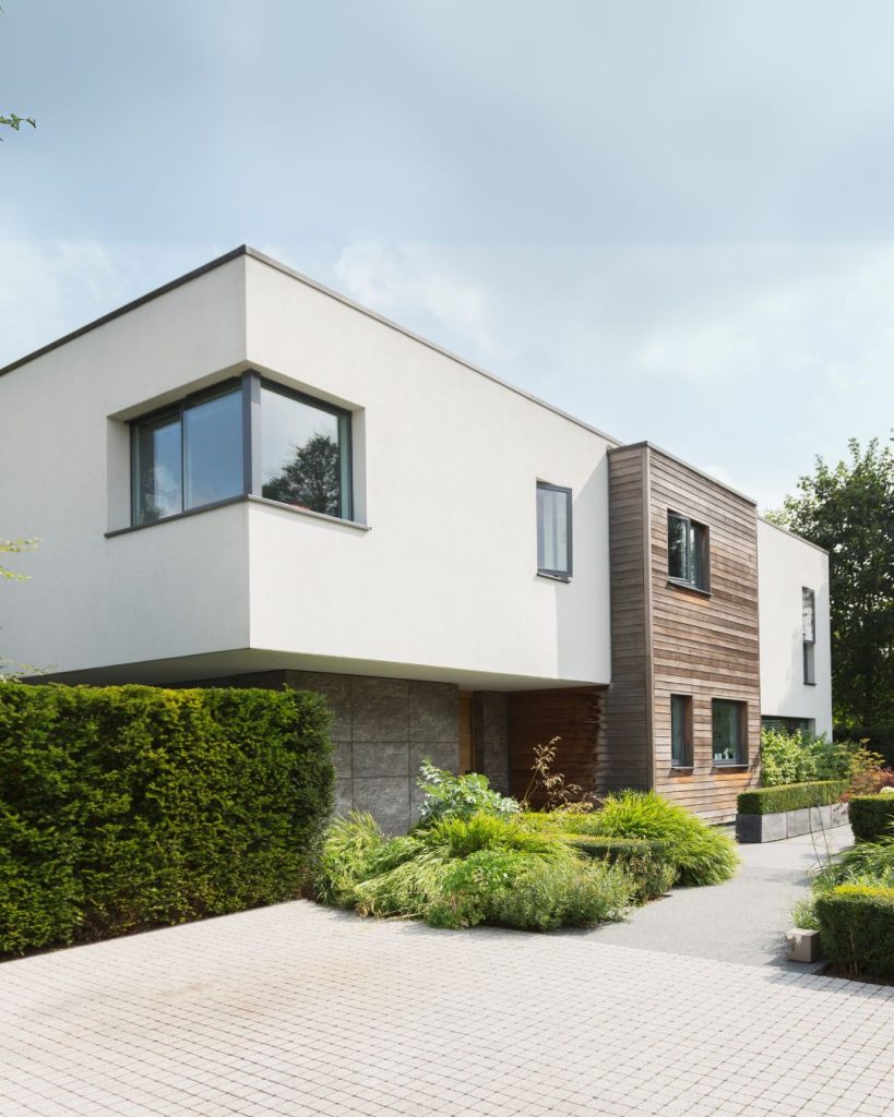 Maison contemporaine à étage