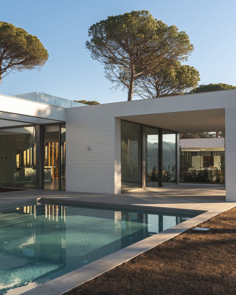 Maison contemporaine toit plat