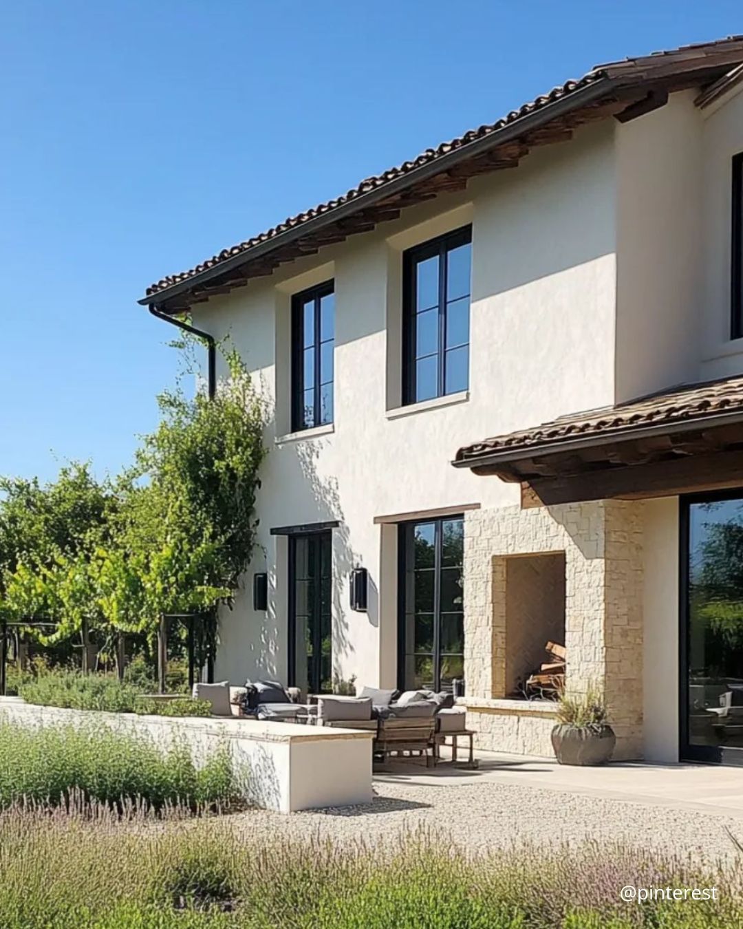 Maison moderne style provencal