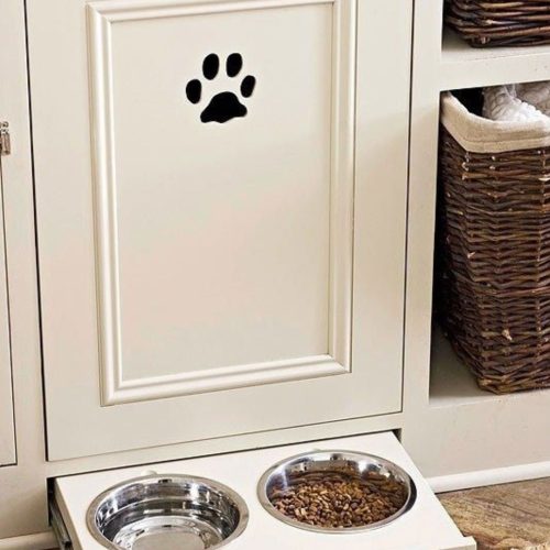 Visuel d'un coin pour ses animaux dans sa maison neuve