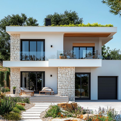 Visuel maison à étage
