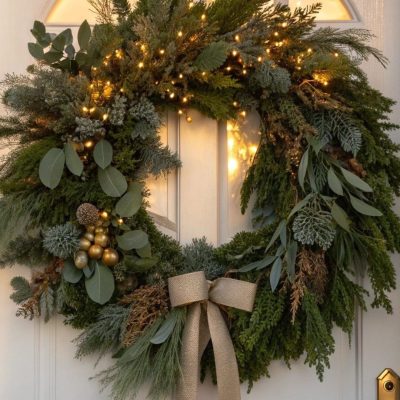 catégorie constructeur-maison.com- couronne vegetale_noel