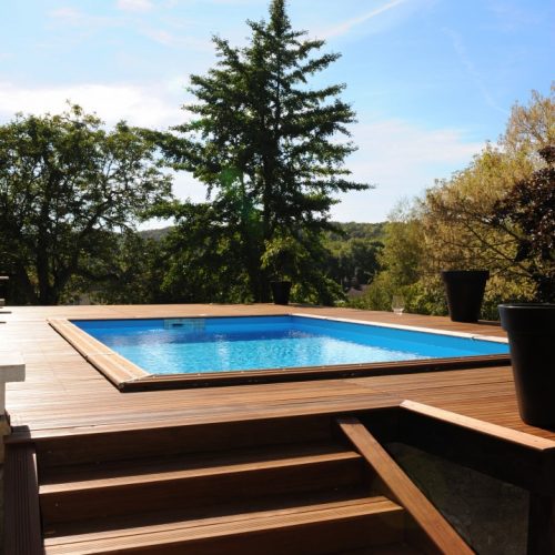 Maisons neuve avec piscine hors-sol